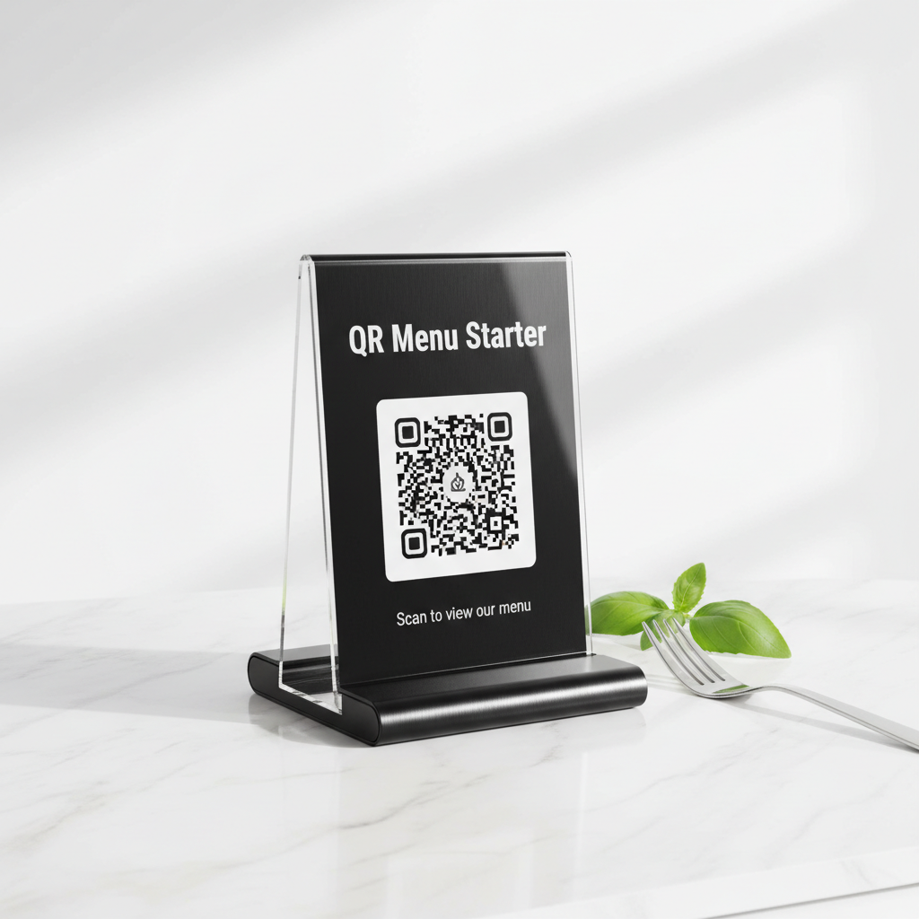 QR Menu Starter