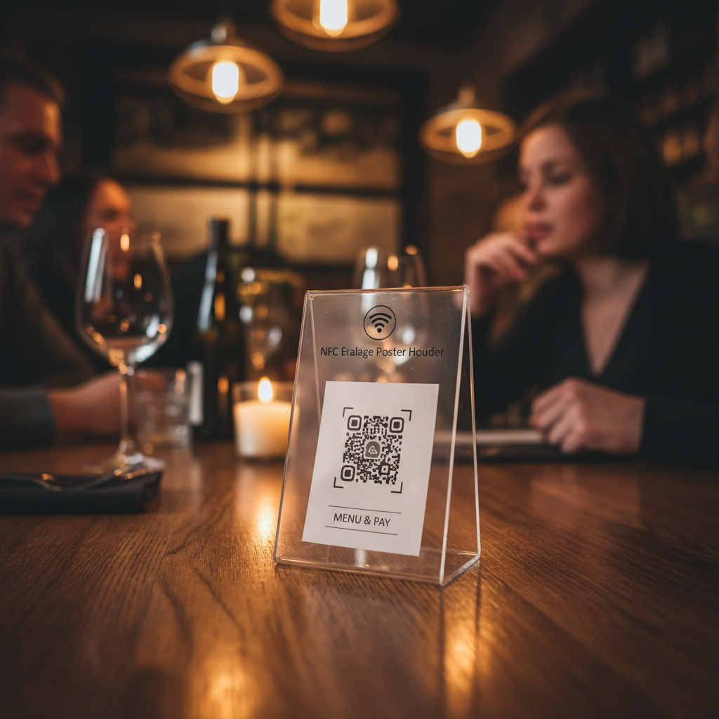 NFC Etalage Poster Houder