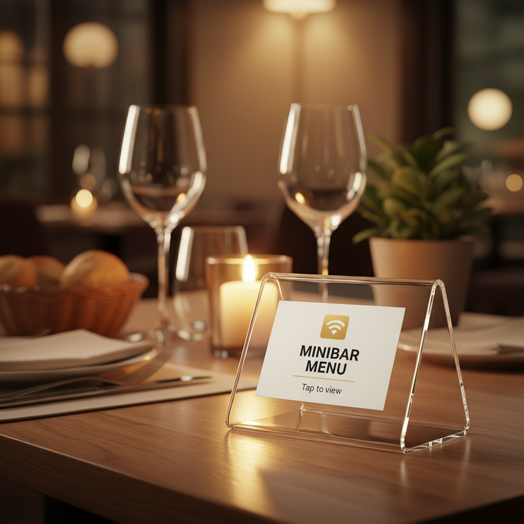 NFC Minibar Menu Tag