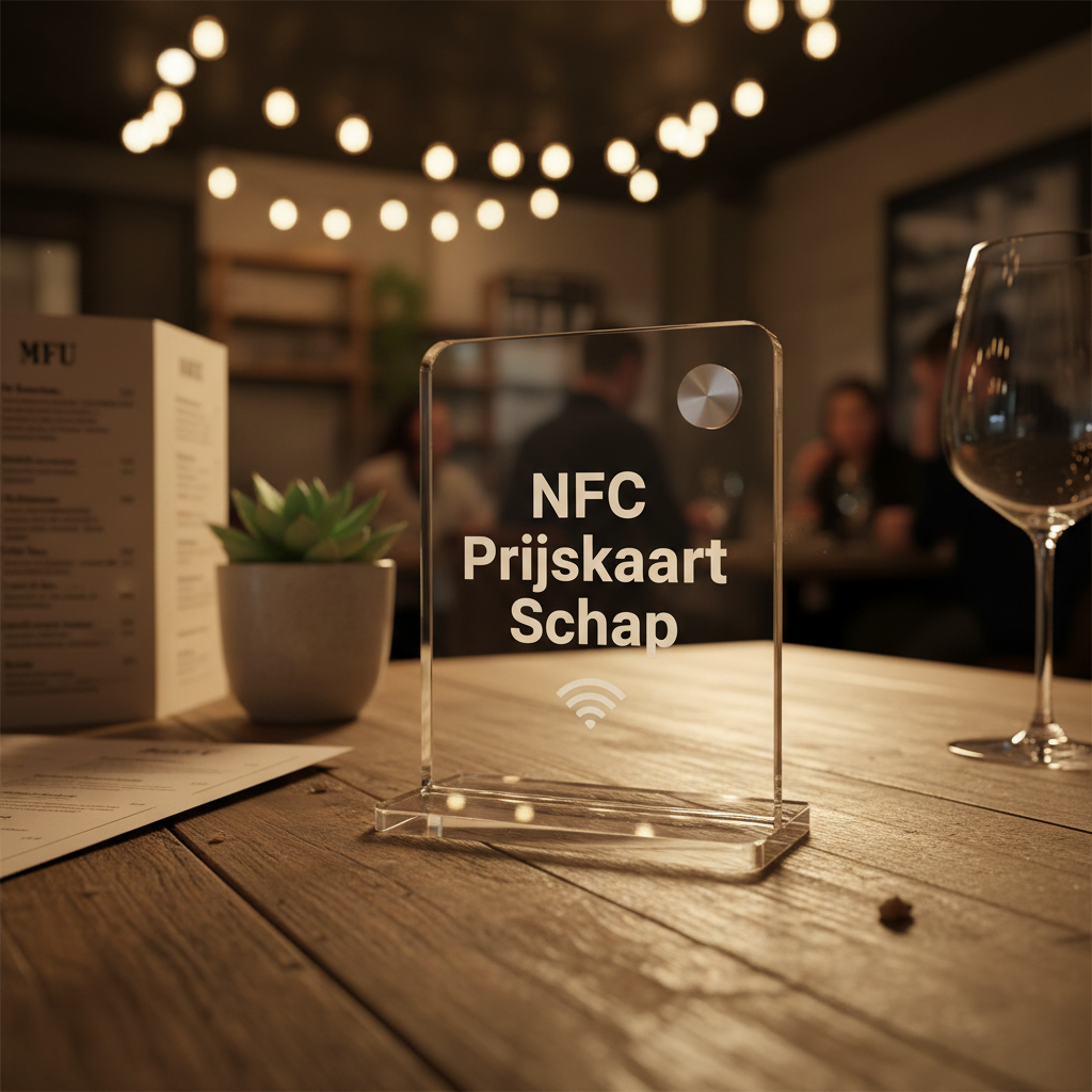 NFC Prijskaart Schap