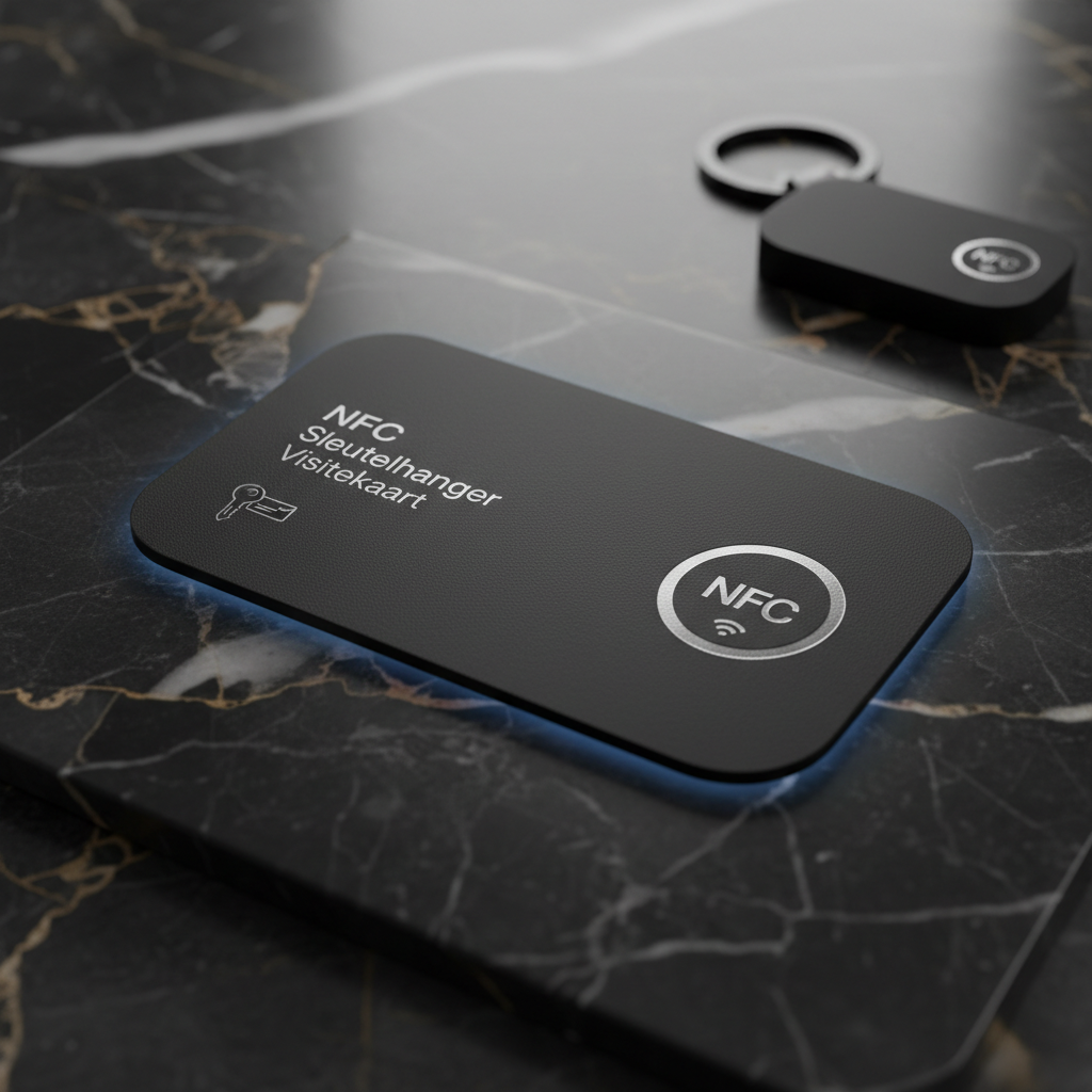 NFC Sleutelhanger Visitekaart