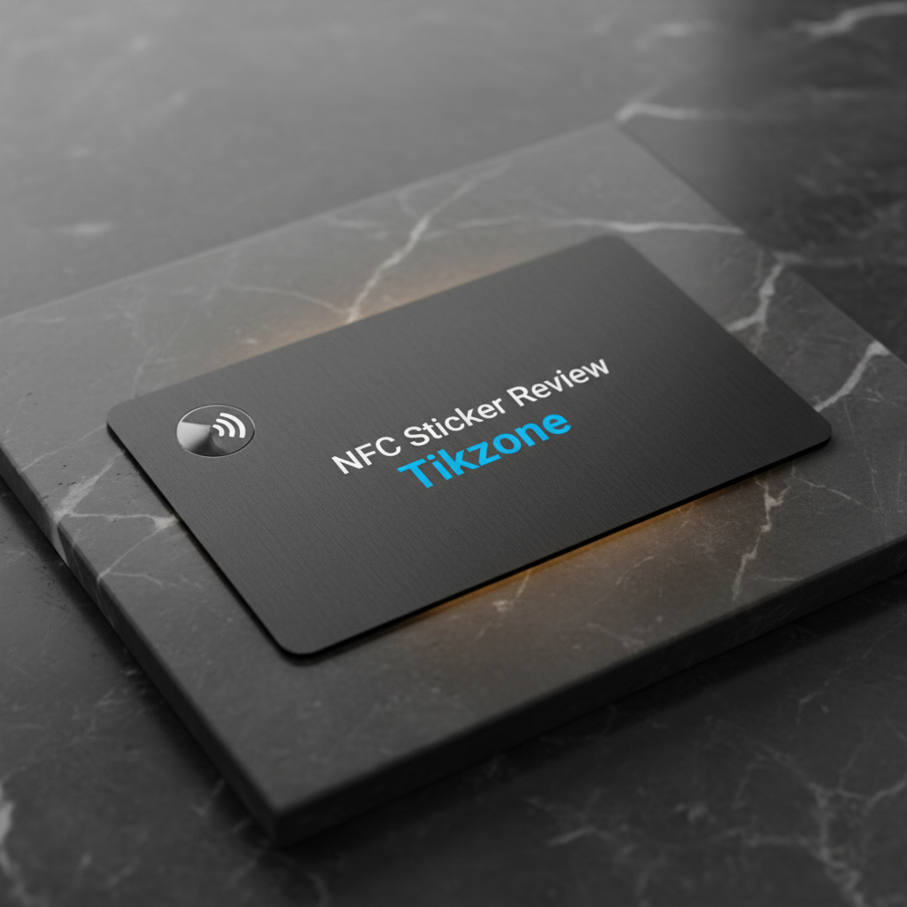 NFC Sticker Review Tikzone
